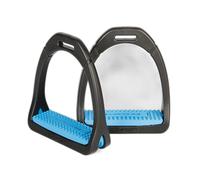 Étriers équitation Harry's Horse Compositi Profile Premium Bleu 12 cm