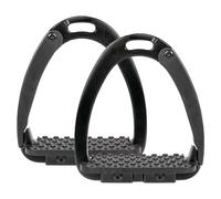 Étriers équitation Harry's Horse Safe Release Noir 12 cm