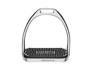 Étriers équitation Sprenger Compacto Basic Noir 120 mm