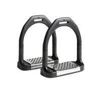 Étriers Feeling "Flexi Large" Inox - Couleur : Noir, Taille : 12,5 Cm