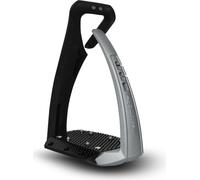 Étriers Free Jump Stirrups Soft Up Pro Plus Black Silver Noir Argent