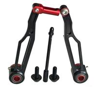 Étriers Frein pour v-brake Aluminium Léger 90g pour MTB Étriers | Alliage d'aluminium pour robuste, pour poids plume 90g la paire, finition noire , résistance à l'usure(Black)