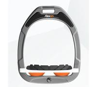 Étriers Incliné Grip Aluminium/Blanc/Orange Flex-On Green Composite Gris TU