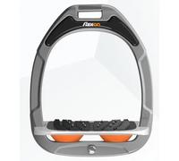 Étriers Incliné Grip Aluminium/Gris/Orange Flex-On Green Composite Gris TU