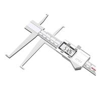 Étriers numériques avec rainure intérieure Double, Outil de Mesure en Acier inlexe pour la Mesure précise des amètres et des marches d'Ide, 0-6 pouces/150mm