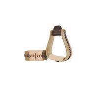Étriers western en bois sur mesure Lakota Beige TU