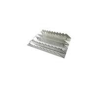 Étrille aluminium rectangulaire Hippotonic Argenté TU