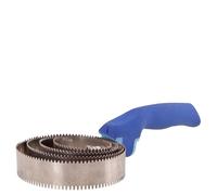Étrille avec 4 lames acier inoxydable Premiere Soft Grip Bleu TU