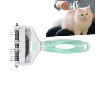 Étrille Chien Anti-Undercoat - Éliminateur de Poils Mort | Outil de Toilettage Multifonction Antidérapant pour Élimination des Poils Chaton Chiot Maison Bain Voyage Intérieur