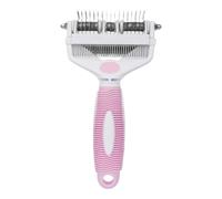 Étrille Chien Anti-Undercoat | Outil de Démêlage pour Animaux | Rape Multifonction de Toilettage pour Enlever les Poils Mort sous Couche, Maison et Voyage