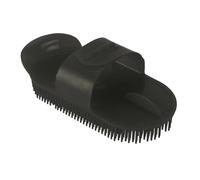 Étrille en plastique dragonne réglable Kerbl Noir 17,5x8,5 cm