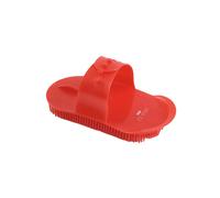 Etrille en plastique Premier Equine Rouge TU