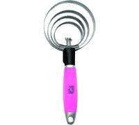 Étrille métallique ronde gel Hippotonic Violet TU