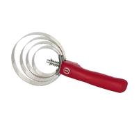 Étrille métallique ronde pour cheval Imperial Riding Rouge TU