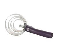 Étrille métallique ronde pour cheval Imperial Riding Rouge TU