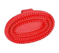 Kerbl Oval Élastique en caoutchouc dur Rouge