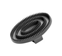 Étrille ovale pour cheval Sprenger Basic Noir 165x110 mm