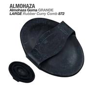 Étrille pour cheval en Caoutchouc Zaldi 872 Noir 10x15 cm