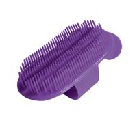 Étrille pour cheval en plastique Roma Sarvis Violet L