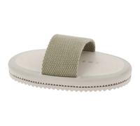 Étrille pour cheval Equithème Je T'aime Strass Beige TU