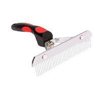 Étrille Pour Chien,Brosse De Démêlage Pour Sous-Poil | Peigne à Dents en Acier Inoxydable, Démêloir pour Chiens et Chats, Accessoire pour Animaux