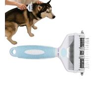 Étrille Sous-Poil Chien - Éliminateur de Poils Mort - Accessoire Toilettage Maison Chaton Chiot Voyage