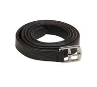Etrivières équitation doubles en cuir Equestro Marron 145 cm
