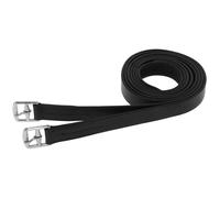Étrivières pour cheval en cuir par paire Covalliero (x2) Noir 145 cm