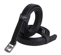 Étrivières pour cheval en cuir solide QHP Noir 150
