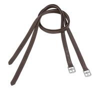 Étrivières pour cheval en cuir souple USG Soft (x2) Marron 120 cm