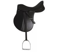 Étrivières pour cheval enfant Norton Synthétiques Noir L 91 cm/l 18 mm