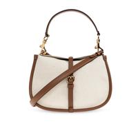 Etro - Medium Canvas Pony Bag - Femme - Sacs - Beige - Taille: ONE Size