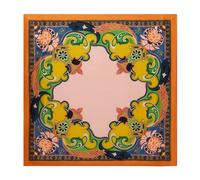 Etro - Norma Square Scarf - Femme - Accessoires - Orange - Taille: ONE Size