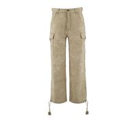 Etro - Pantalon Cargo Coupe Droite - Femme - Jeans - Beige - Taille: 38 FR