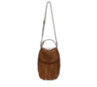 Etro - Petit sac bandoulière en daim avec franges - Femme - Sacs - Brun - Taille: ONE Size
