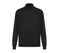 Etro - Pull à col roulé en laine avec logo brodé - Homme - Pulls - Noir - Taille: S
