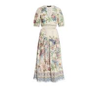 Etro - Robe Midi avec Découpe à la Taille - Femme - Robes - Beige - Taille: 36 FR