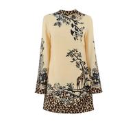 Etro - Robe tunique courte - Femme - Robes - Beige - Taille: 36 FR