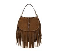 Etro - Sac Pony Moyen en Daim avec Franges - Femme - Sacs - Brun - Taille: ONE Size
