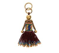 Etro - Tassel Porte-clés Perlés - Femme - Sacs - Multicolore - Taille: ONE Size