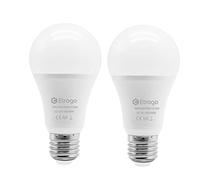 Etrogo Ampoule led E27 Detecteur de Mouvement 12W 1100Lm Blanc Chaud 3000K et Capteur de Crépuscule (Lot de 2)