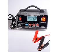 Etrogo Chargeur Batterie Voitures 12V 24V Lithium, LiFePO4,(AGM/Gel/SLA) Intelligent et Automatisé 400W 20A écran LCD avec Fonction de Détection Réparation pour Moto Bateau et Coffre etc