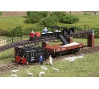 Étroit Échelle Chargement Rampe + 15 Mannequin Pistes Tt Auhagen Kit 43704