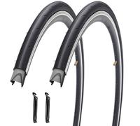 ETRTO 28-622 Lot de 2 pneus de vélo de route pliables 700 x 28 C 700 C x 28 pour vélo de ville