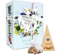 ETS - Cadeau de thé avec ruban "Collection de thé bien-être", BIO, 12 sachets pyramidaux