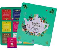 English Tea Shop - Coffret thés et infusions - Collection Luxury - 72 sachets et d'infusions bio dans une belle boite en métal - 9 mélanges et infusions - Coffret cadeau thé à offrir