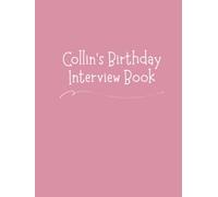 Etsy Personalised Birthday Interview Book: Eighteen-Year Keepsake with Annual Birthday Questions, Letters, and Photo Spaces: Memory Journal for Children and Parents