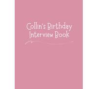 Etsy Personalised Birthday Interview Book: Eighteen-Year Keepsake with Annual Birthday Questions, Letters, and Photo Spaces: Memory Journal for Children and Parents