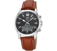 ETT Eco Tech Time EGA-11713-21L Radio-pilotée Solaire Drive Professional Chro...