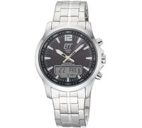 ETT Eco Tech Time EGA-11715-21M Radio-pilotée Solaire Drive Professional Chro...